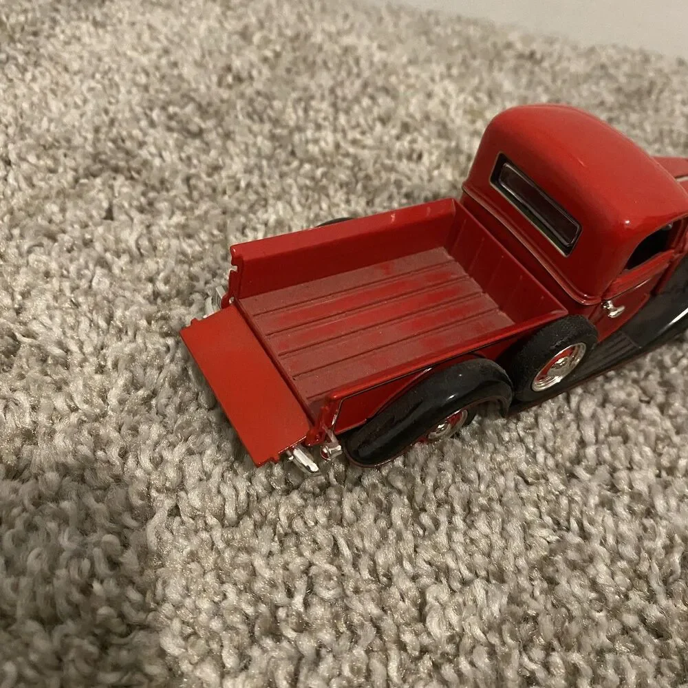 1936 V-8 Ford Pickup, by Arko - Red with Black fenders